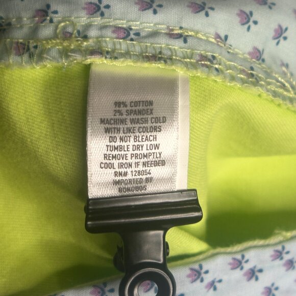 EUC Bonobos Men's Lime Green Stretch Washed Chinos Size 34W 30L - Picture 12 of 15